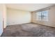 Bedroom featuring neutral carpet and large window letting in natural light at 10460 Ketchwood Ct, Highlands Ranch, CO 80130