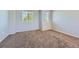 Neutral bedroom featuring carpeted floors, pale blue walls, and double windows at 10460 Ketchwood Ct, Highlands Ranch, CO 80130