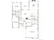 Main floor plan showcasing gourmet kitchen, great room, and two-car garage at 5597 Riverbend Ave, Firestone, CO 80504