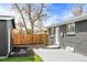 Private backyard offers great space for relaxation and entertaining at 2276 Newland St, Edgewater, CO 80214