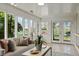 Bright sunroom with lots of natural light and view of the outdoors at 2276 Newland St, Edgewater, CO 80214