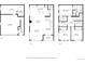 Three-story floor plan featuring clearly marked room dimensions and layout at 13524 Via Varra, Broomfield, CO 80020