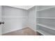 Walk-in closet with built-in shelving and ample storage at 3438 N Duquesne Way, Aurora, CO 80019