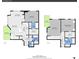 Detailed floorplan showcasing the layouts of two floors and their respective balconies at 3000 E 16Th Ave # 320, Denver, CO 80206