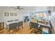 Combined living space including dining area, living room, and home office at 3240 Iris Ave # G409, Boulder, CO 80301