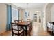 Charming dining room with a chandelier and natural light at 952 Eaglestone Dr, Castle Rock, CO 80104