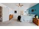 Spacious primary bedroom features ensuite bathroom and large windows with lots of natural light at 952 Eaglestone Dr, Castle Rock, CO 80104
