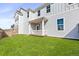 View of a beautiful backyard with a grassy lawn at 251 Washington St, Erie, CO 80516