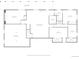 Floor plan displaying the layout of the basement at 1420 W Ridge Rd, Littleton, CO 80120
