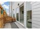 A backyard view with sliding glass doors to the Primary bedroom and a private, fenced yard at 5367 W 14Th Ave, Lakewood, CO 80214