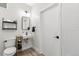 This modern bathroom features a sleek sink, black fixtures, and a convenient toilet at 5367 W 14Th Ave, Lakewood, CO 80214