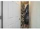 Functional coat closet with shelving, perfect for organizing shoes and jackets at 13644 Ulster St, Thornton, CO 80602