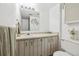 Bathroom featuring sink, vanity and toilet at 8060 E Girard Ave # 712, Denver, CO 80231