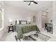 Bedroom with a queen bed, and access to private balcony at 13456 Via Varra # 118, Broomfield, CO 80020