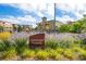 Community entrance sign for Vantage Pointe apartments at 13456 Via Varra # 118, Broomfield, CO 80020