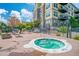 Community hot tub and patio area at 13456 Via Varra # 118, Broomfield, CO 80020