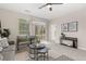 Living room with comfy seating and stylish decor at 13456 Via Varra # 118, Broomfield, CO 80020