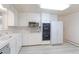 Well-lit kitchen features white cabinets, stainless steel appliances, and a large window at 353 S Niagara St, Denver, CO 80224