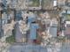 Overhead view of house and surrounding homes at 1765 Ingalls St, Lakewood, CO 80214