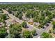 Wide aerial view of the home and neighborhood at 1111 E Dartmouth Ave, Englewood, CO 80113