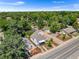 Aerial view of property and surrounding area at 1111 E Dartmouth Ave, Englewood, CO 80113