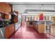 Open concept kitchen with ample counter space and island at 2245 Blake St # L M N, Denver, CO 80205