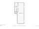 A basement floor plan illustrating two unfinished basement areas with dimensions, and the location of stairs at 2723 Grove St, Denver, CO 80211