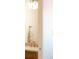Bathroom with a mirrored sink, stainless steel hardware and an inviting aesthetic at 105 S High St # A, Breckenridge, CO 80424