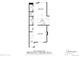 Layout of the ground floor showing living room, kitchen, and dining room at 105 S High St # A, Breckenridge, CO 80424