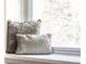 Window seat detail with decorative pillows at 105 S High St # A, Breckenridge, CO 80424