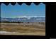 Gorgeous mountain view from neighborhood at 2600 Reserve Ct, Erie, CO 80516