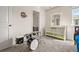 Bedroom showcasing a drumset and modern dresser with bright natural light at 840 Avena Dr, Elizabeth, CO 80107