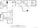Complete floor plan showcasing all three levels of the home and layout of rooms at 9266 E 35Th Ave, Denver, CO 80238