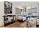 Bedroom with comfortable beds, stylish decor, and natural light at 1140 Lake Gulch Rd, Castle Rock, CO 80104