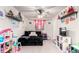 ' bedroom with built-in shelves, ample space, and neutral colors at 10 N Quantock St, Aurora, CO 80018
