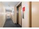 Hallway with elevator access in a multi-unit building at 1008 N Corona St # 405, Denver, CO 80218