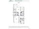 Detailed first-floor plan featuring an open kitchen, great room, primary bedroom, and two-car garage at 11106 Stonepath St, Littleton, CO 80125