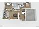 Detailed floor plan showcasing the layout of the first floor, including the kitchen and garage at 4043 E Geddes Cir, Centennial, CO 80122