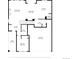 Detailed floor plan highlighting room dimensions and layout at 2078 S Teller Ct, Lakewood, CO 80227