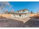 Backyard featuring a large patio and space for outdoor entertaining at 4835 Grove St, Denver, CO 80221