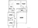 Floor plan showing the layout of the home, including kitchen, bedrooms, garage and owner's suite at 16552 E 109Th Ave, Commerce City, CO 80022