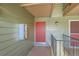 Apartment entrance with unit number and fire extinguisher at 4899 S Dudley St # 15G, Littleton, CO 80123