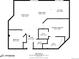 Detailed floor plan showcasing the layout of the home with measurements for each room at 1143 Auraria Pkwy # 203, Denver, CO 80204