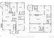 Detailed floor plan showcasing the layout of the house's two floors with room dimensions at 1661 Oneida St, Denver, CO 80220