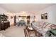 Open living room and dining area is great for entertaining at 13902 E Marina Dr # 303, Aurora, CO 80014
