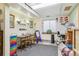Finished basement space with neutral carpet, good light, and room to play at 7681 S Jellison St, Littleton, CO 80127