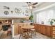 Dining area with plants and decorative art on the wall at 7681 S Jellison St, Littleton, CO 80127