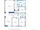 Detailed floorplan showcasing layout of bedrooms, bathrooms, walk-in closets, and sitting room at 20888 E 51St Pl, Denver, CO 80249