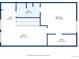 Detailed floorplan showcasing layout of bedroom, bathroom, room and walk-in closet at 20888 E 51St Pl, Denver, CO 80249