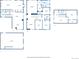 Detailed floorplan showcasing layout of living room, kitchen, bedrooms and bathrooms at 20888 E 51St Pl, Denver, CO 80249